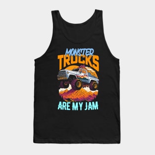 Monster Truck are my Jam Funny Tank Top